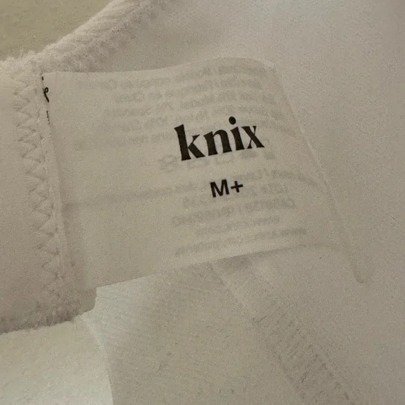 Knix White Ribbed Modal Bralette - Picture 7 of 8